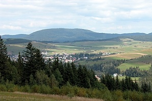 Widok na Lackową