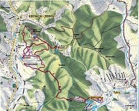 trasa biegowa tylicz-krynica